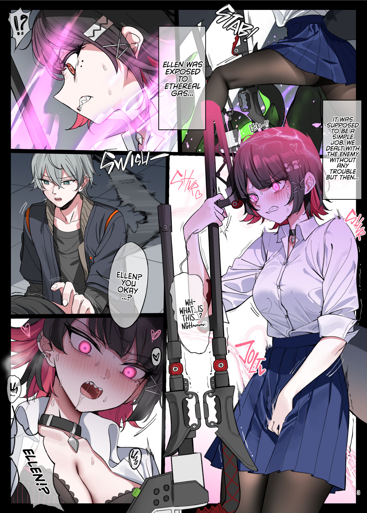 Hentai Manga Comic-Zenless Zone Zero Lovey-Dovey Erotic Anthology "ZenEro" Vol.2-Read-4